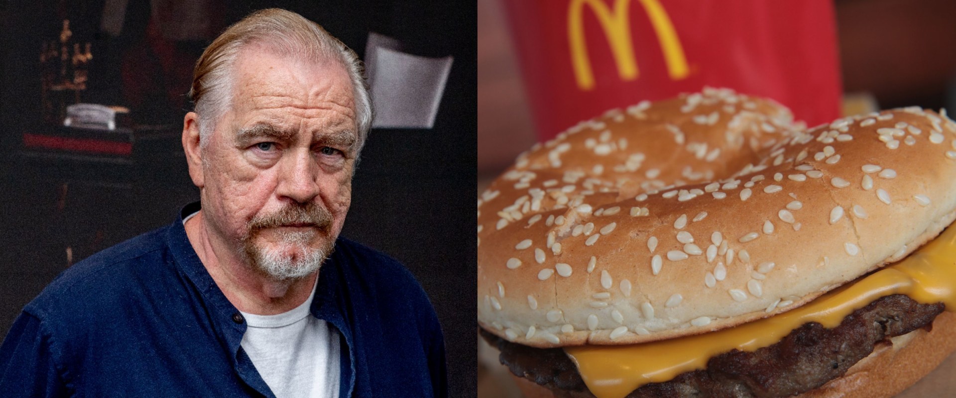 Who is the voice of the new mcdonald's mcrib commercial?