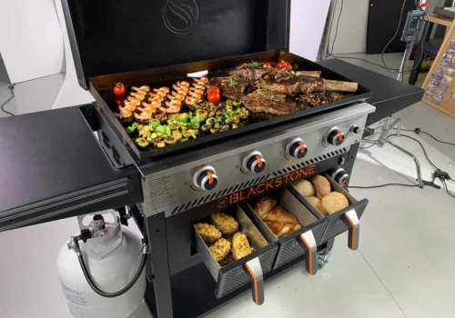 Can i use my blackstone flat top grill indoors?