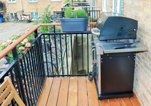 Can i use my blackstone flat top grill on a balcony or patio?