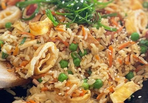 What gives chinese fried rice its flavour?